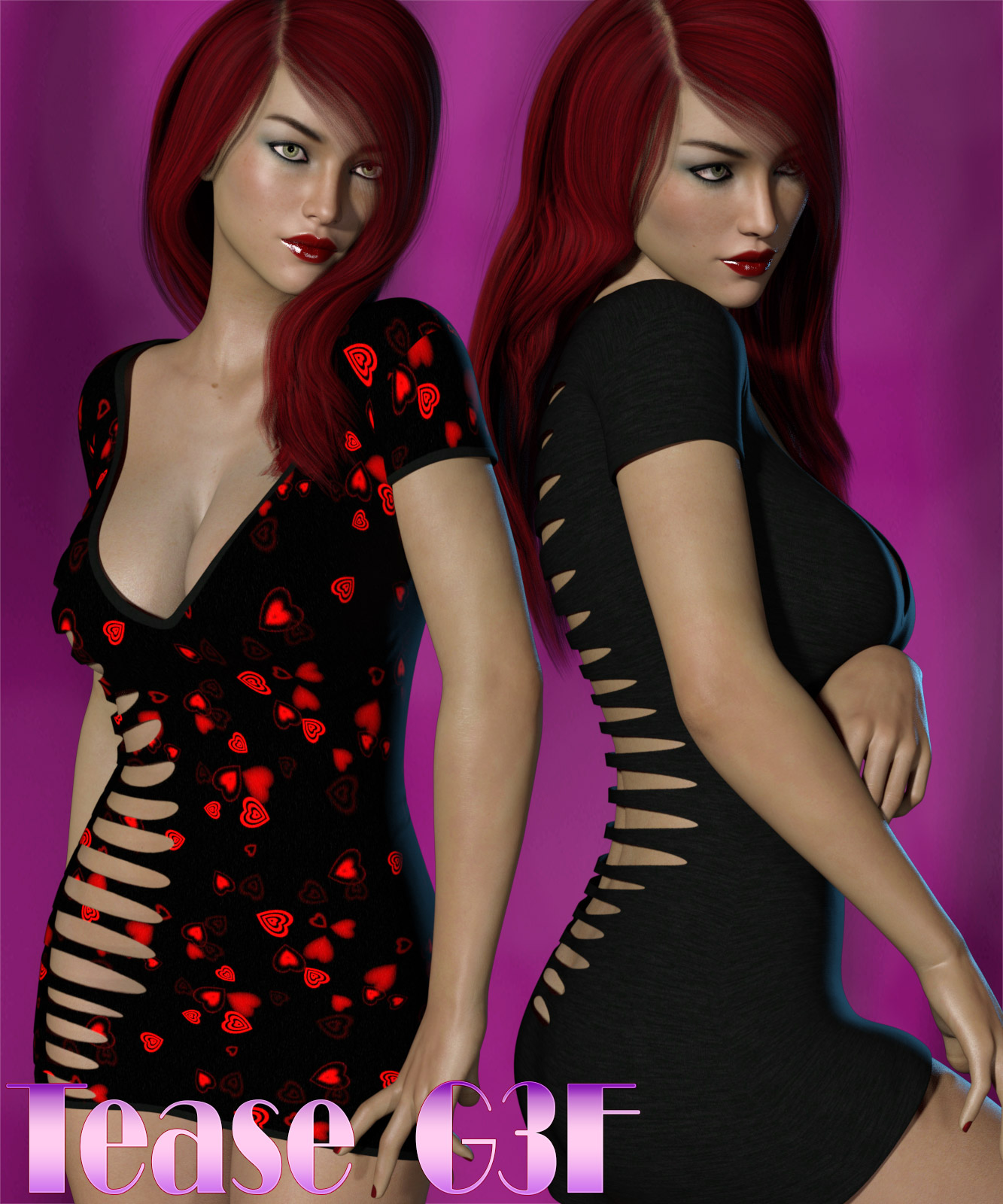 图片[1]-[daz服装] 梳理G3F-DAZ爱好者