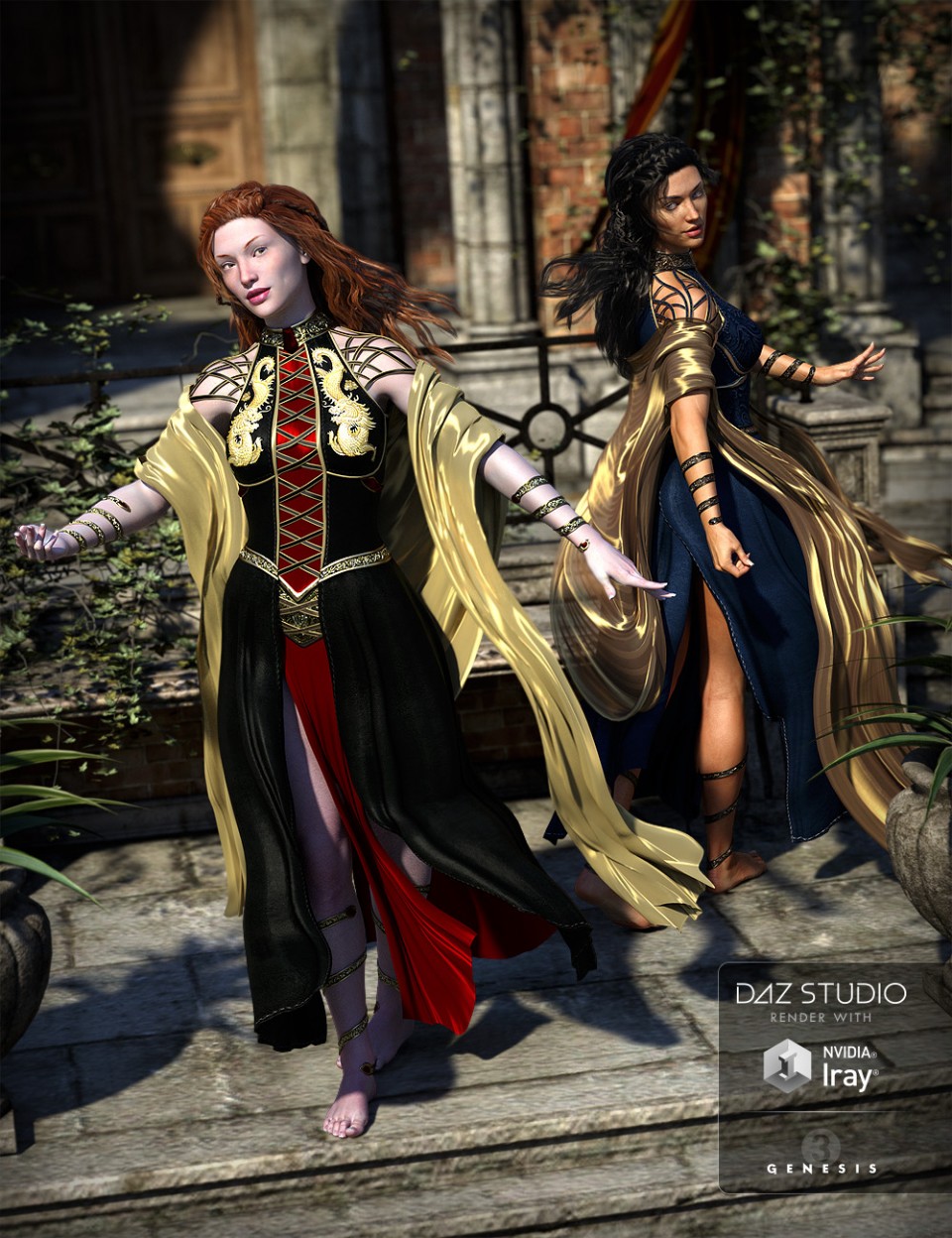 图片[1]-[daz服装] 《创世纪3》女性的Tyto合奏-DAZ爱好者