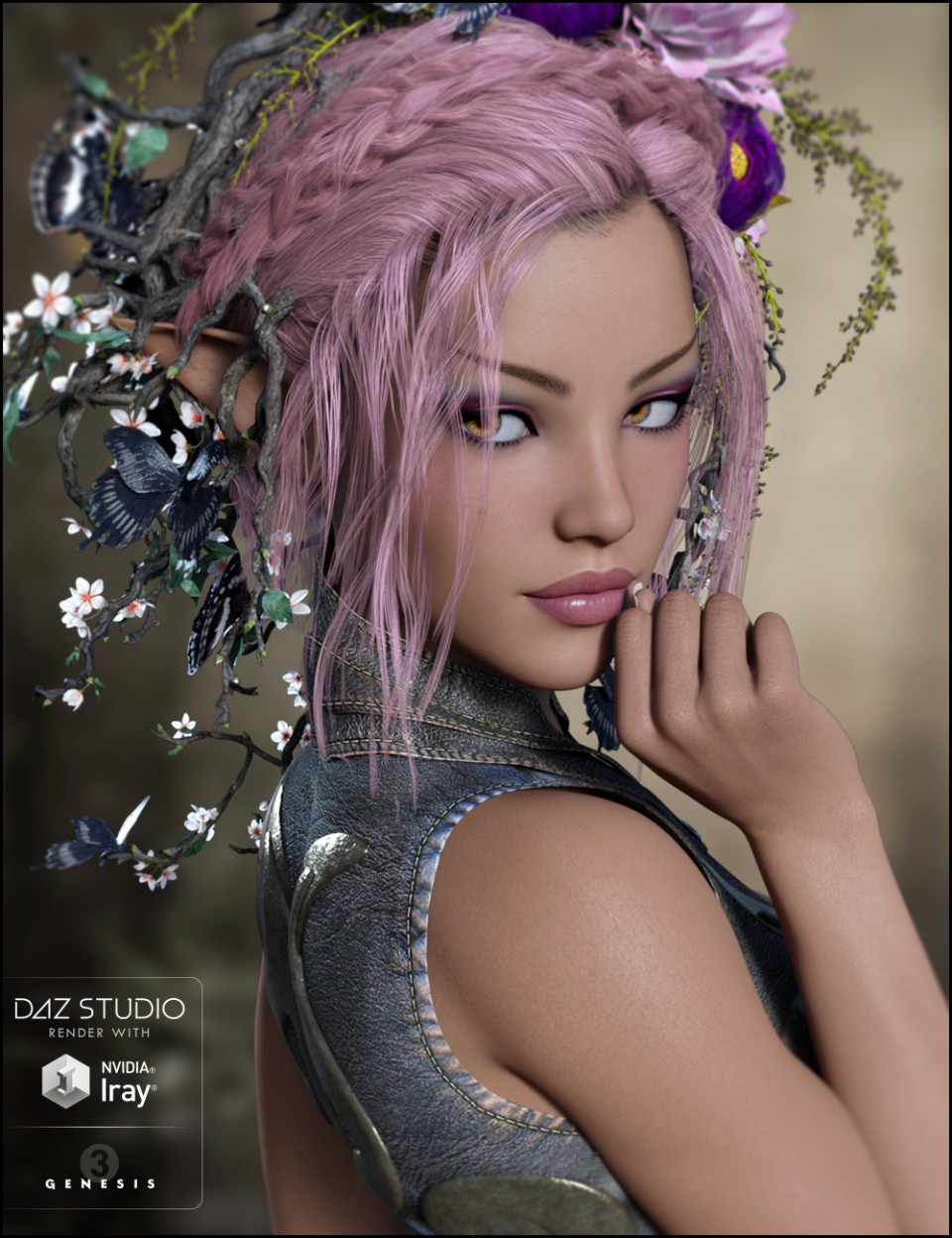 图片[1]-[daz角色] Akimitsu for Genesis 3 Female(s)-DAZ爱好者