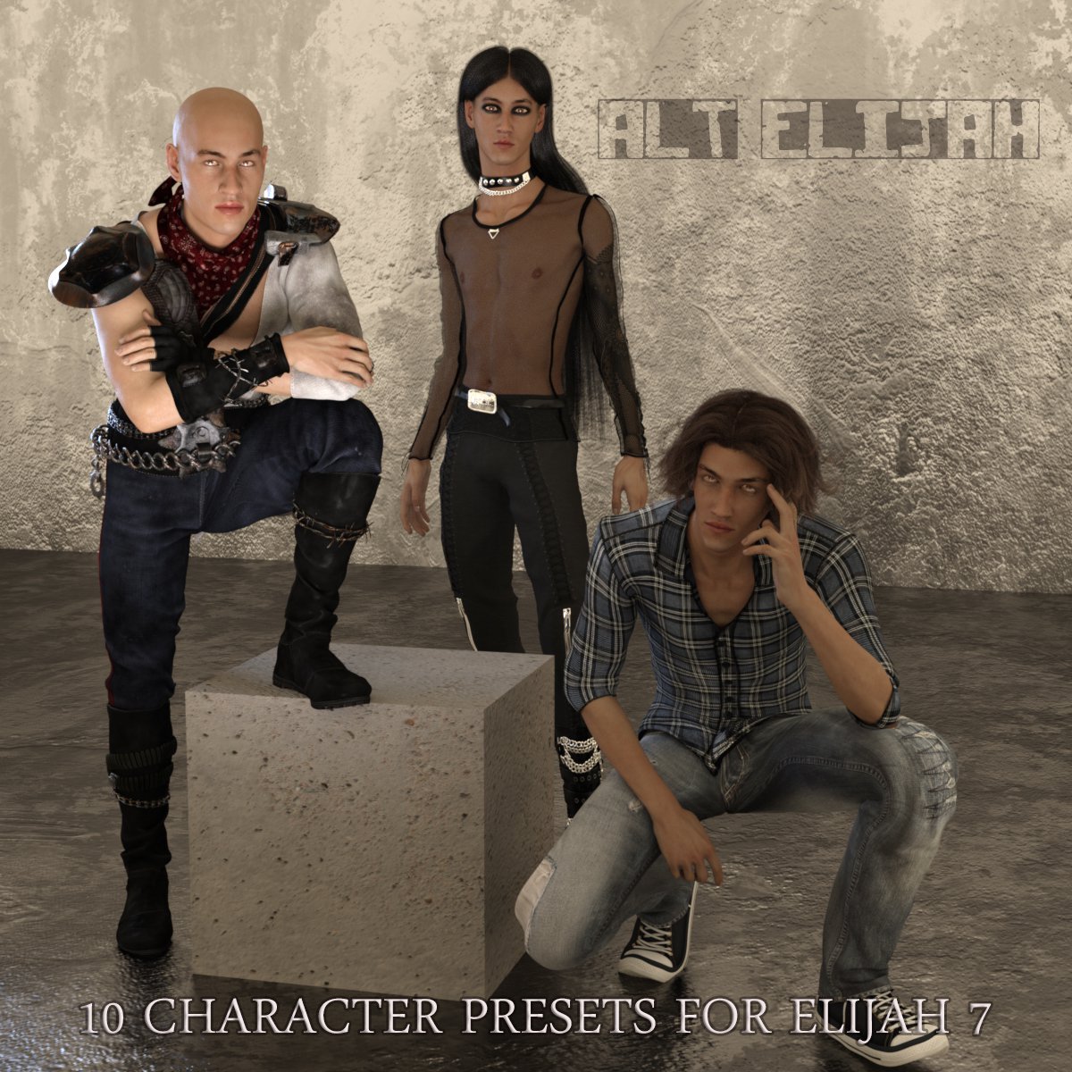 图片[1]-[daz角色] Alt以利亚-DAZ爱好者