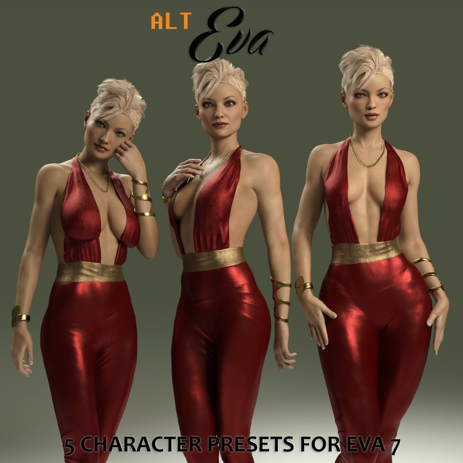 图片[1]-[daz角色] Alt伊娃-DAZ爱好者