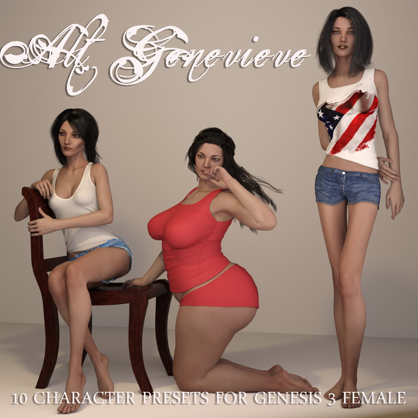 图片[1]-[daz角色] Alt吉纳维芙-DAZ爱好者