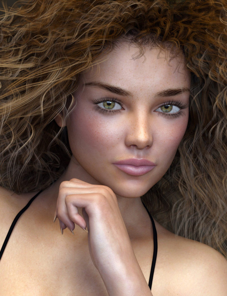 图片[1]-[daz角色] 芭芭拉为G3F-DAZ爱好者