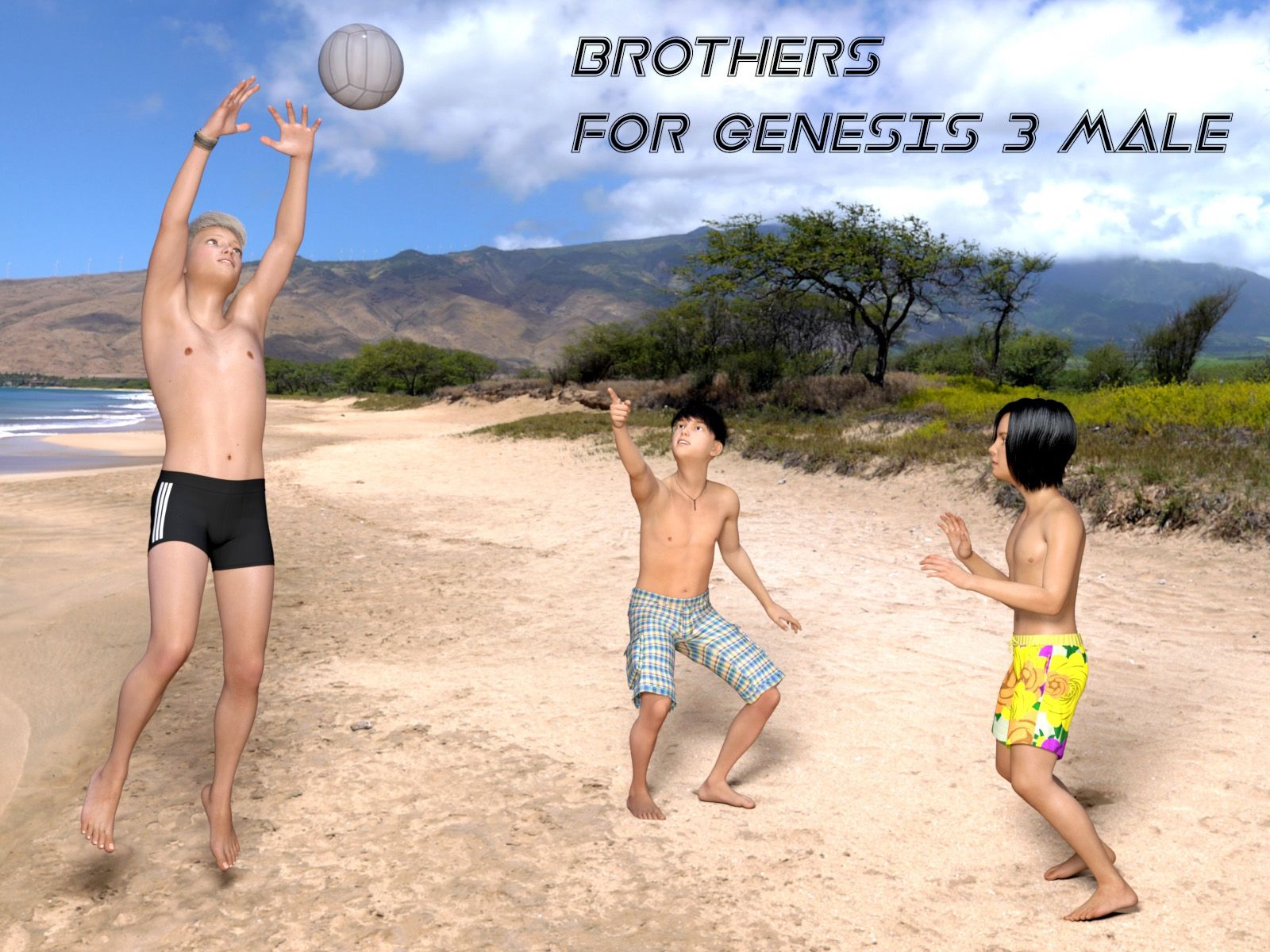 图片[1]-[daz角色] 兄弟为创世纪3男-DAZ爱好者