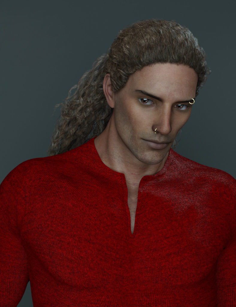 图片[1]-[daz角色] 埃里克代表创世纪3男-DAZ爱好者