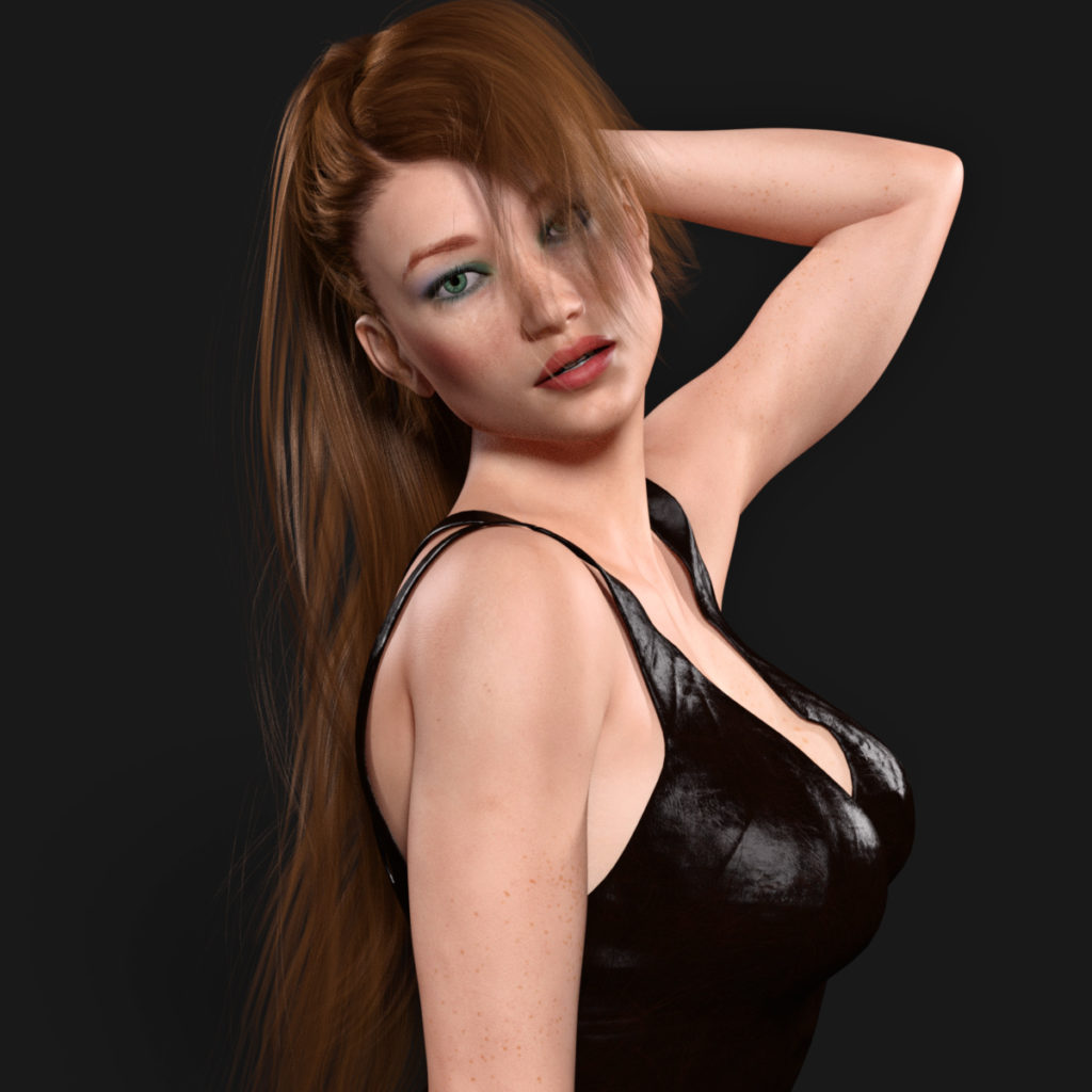 图片[1]-[daz角色] 艾琳对G3F-DAZ爱好者