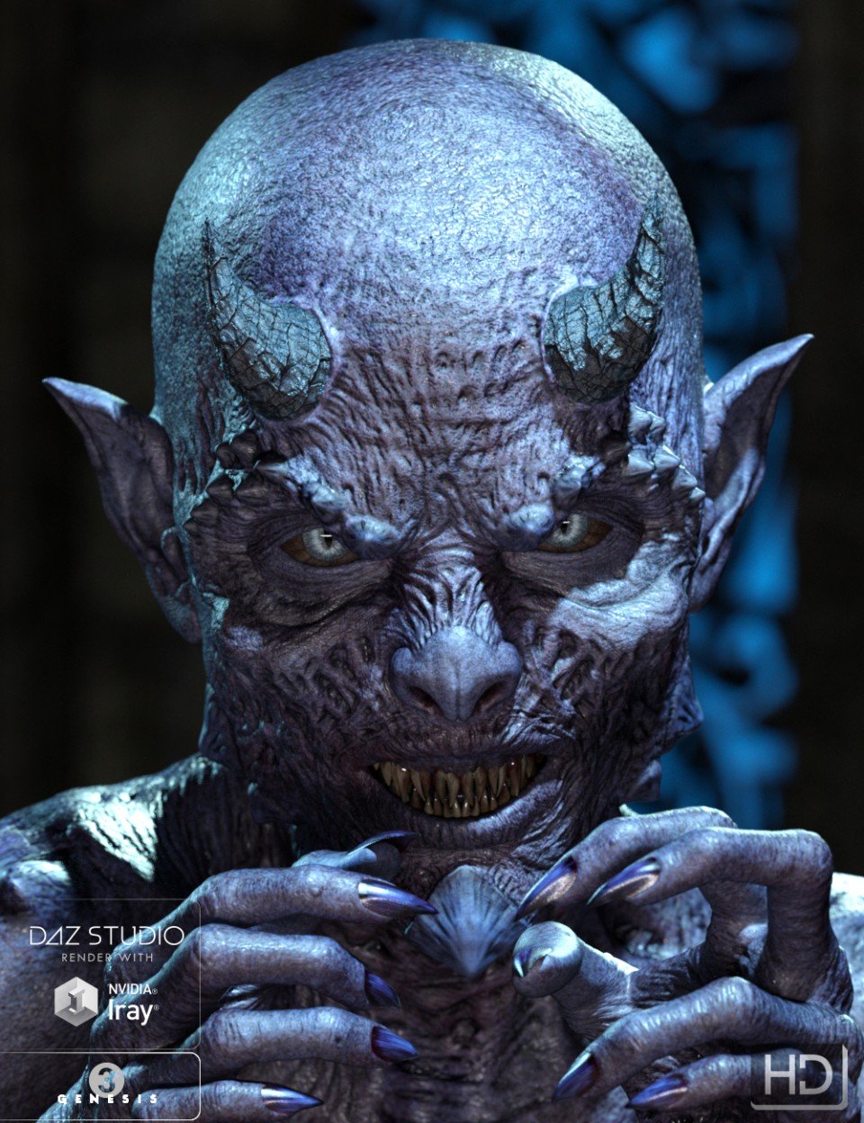 图片[1]-[daz角色] 安尼卡恶魔的Hellion HD-DAZ爱好者