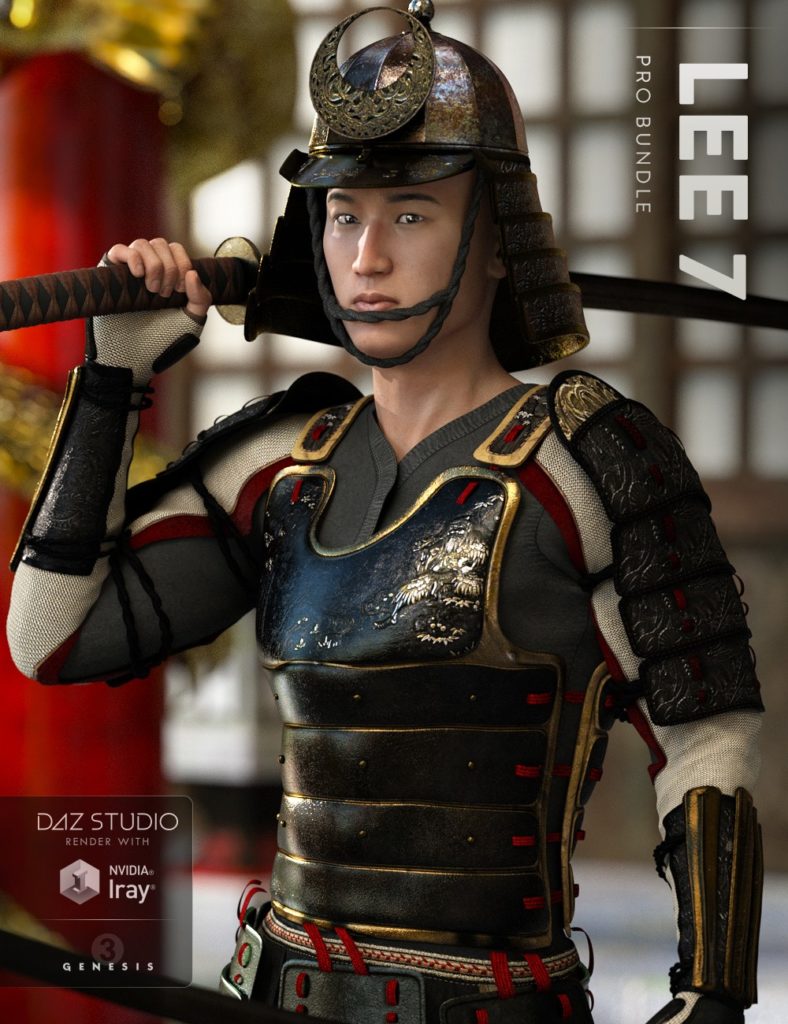 图片[1]-[daz角色] Lee 7 Pro Bundle-DAZ爱好者