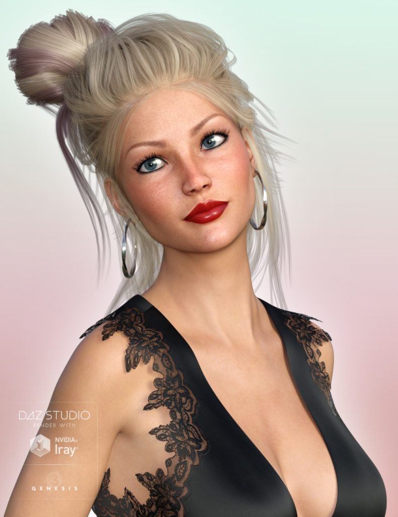 图片[1]-[daz角色] 米凯拉给维多利亚-DAZ爱好者