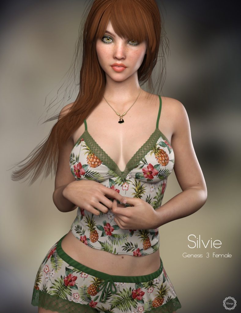 图片[1]-[daz角色] P3D Silvie-DAZ爱好者