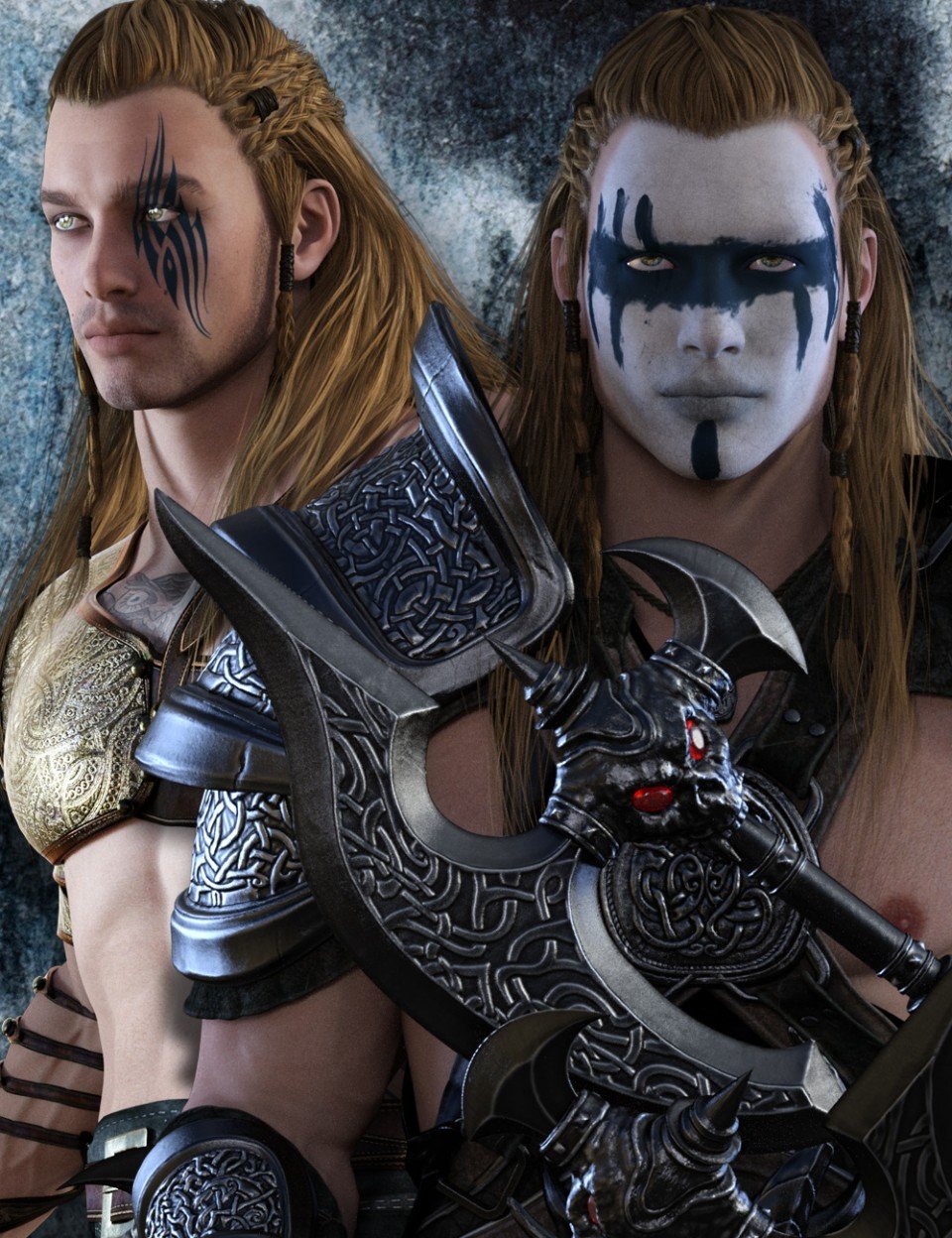 图片[1]-[daz角色] Sawyer，创世纪3男-DAZ爱好者