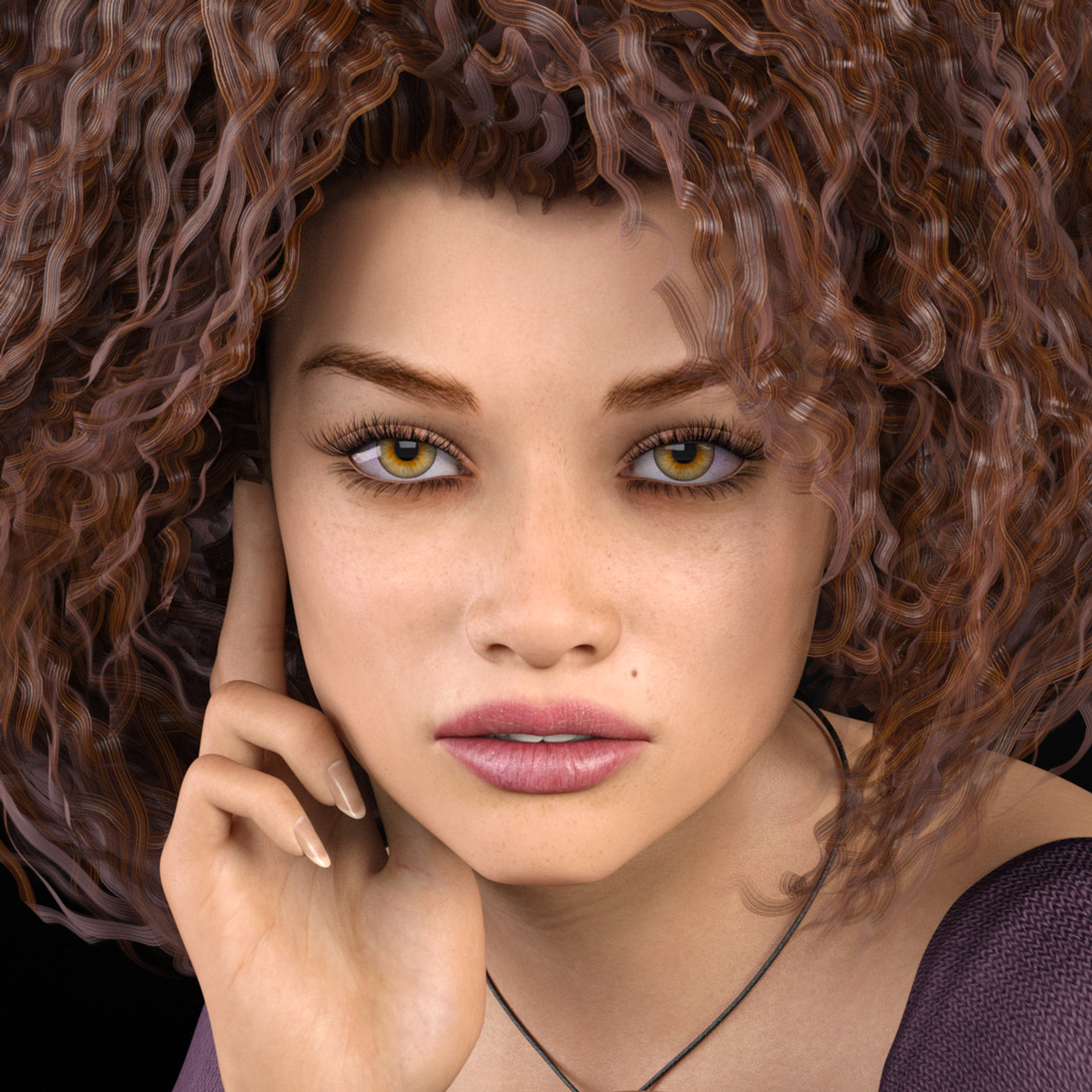 图片[1]-[daz角色] 为G3F Shayla-DAZ爱好者