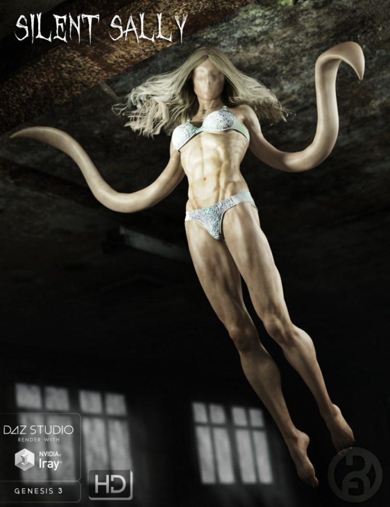 图片[1]-[daz角色] 沉默的莎莉为创世纪3的女性-DAZ爱好者