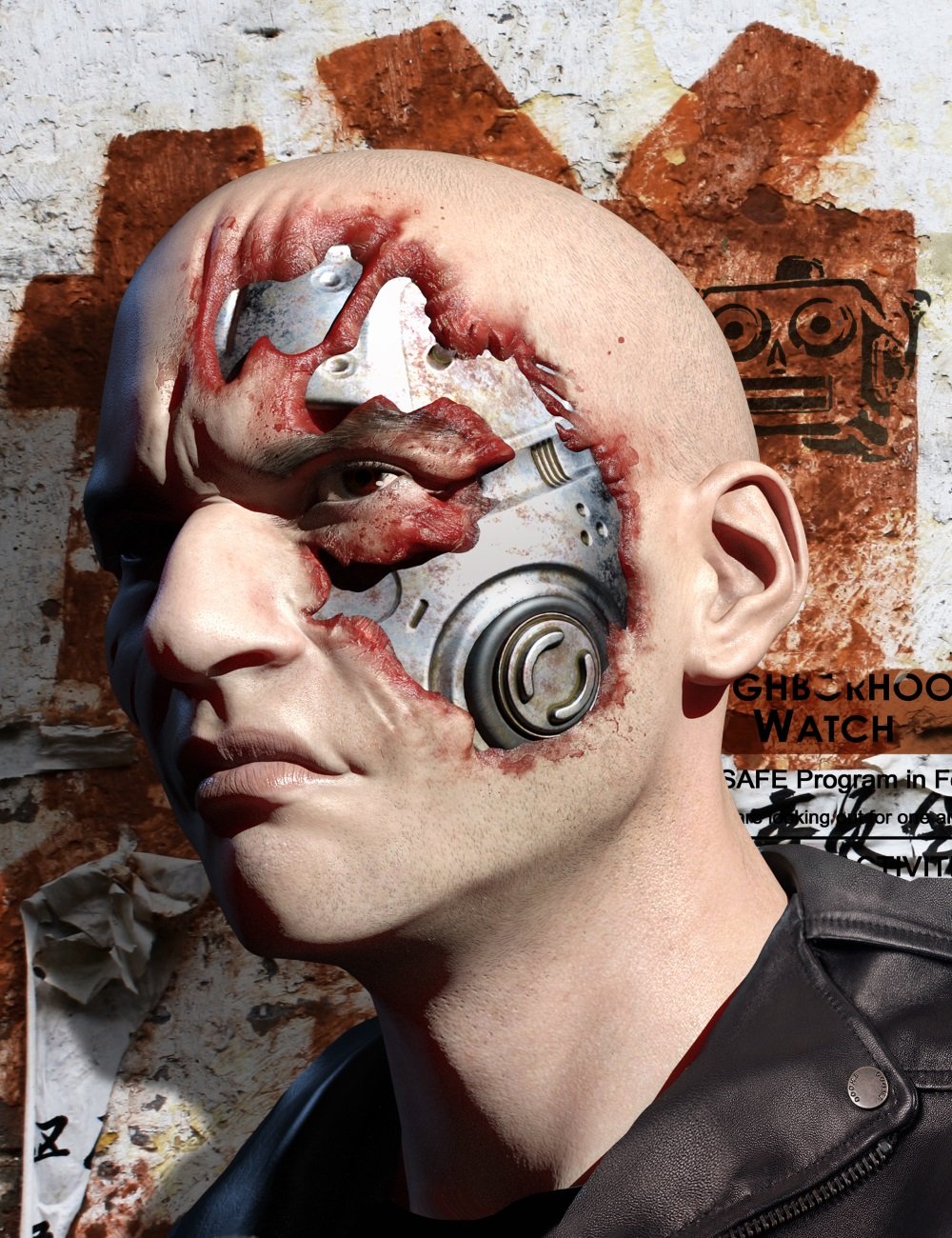 图片[1]-[daz角色] T7M Cyborg-DAZ爱好者