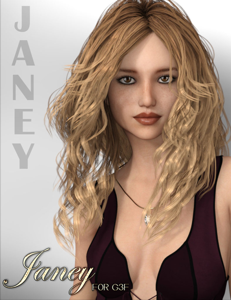 图片[1]-[daz角色] VYK_Janey-DAZ爱好者