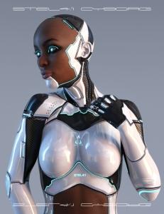 图片[2]-[daz角色] STEL4 Cyborg for Genesis 8.1 Females-DAZ爱好者