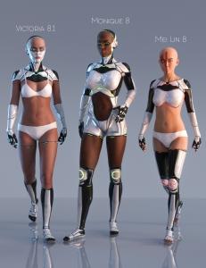 图片[3]-[daz角色] STEL4 Cyborg for Genesis 8.1 Females-DAZ爱好者