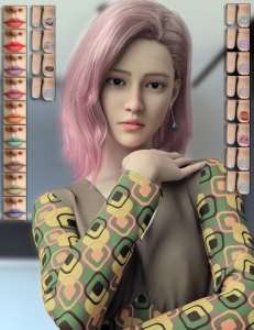 图片[5]-[daz角色] Vo Xiao Xia for Genesis 8.1 Female-DAZ爱好者