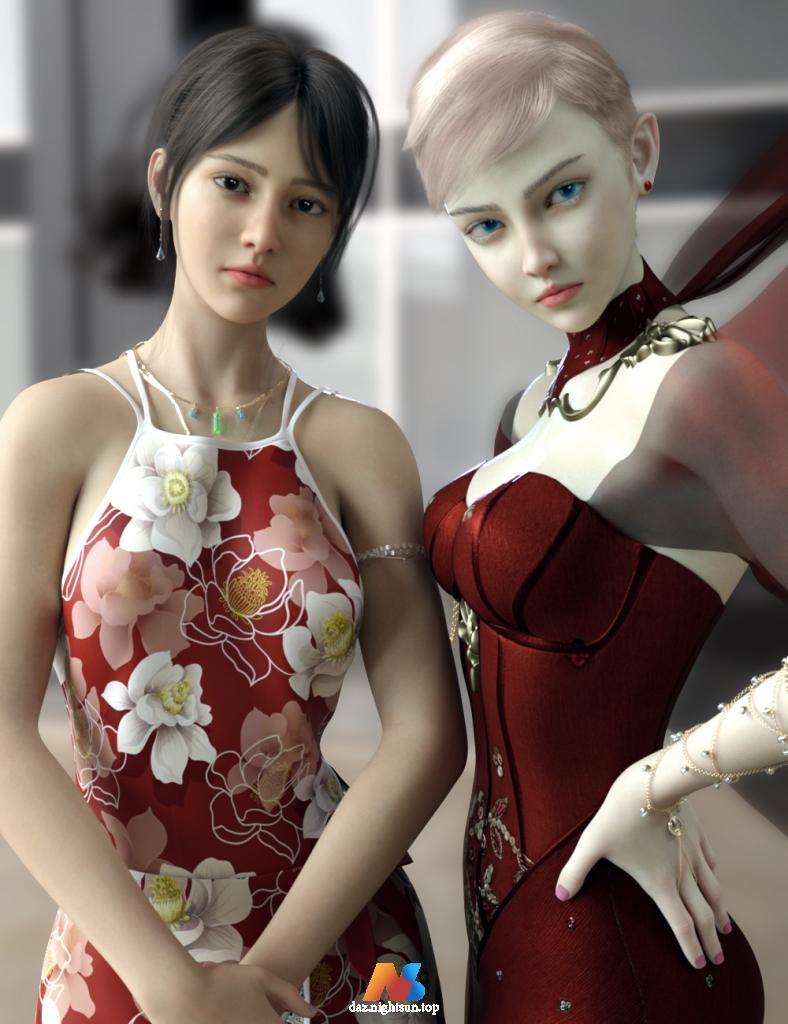 [daz角色] Vo Xiao Xia for Genesis 8.1 Female-DAZ爱好者