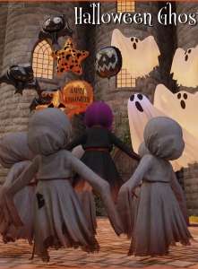 [daz道具] Halloween Ghost Props-DAZ爱好者