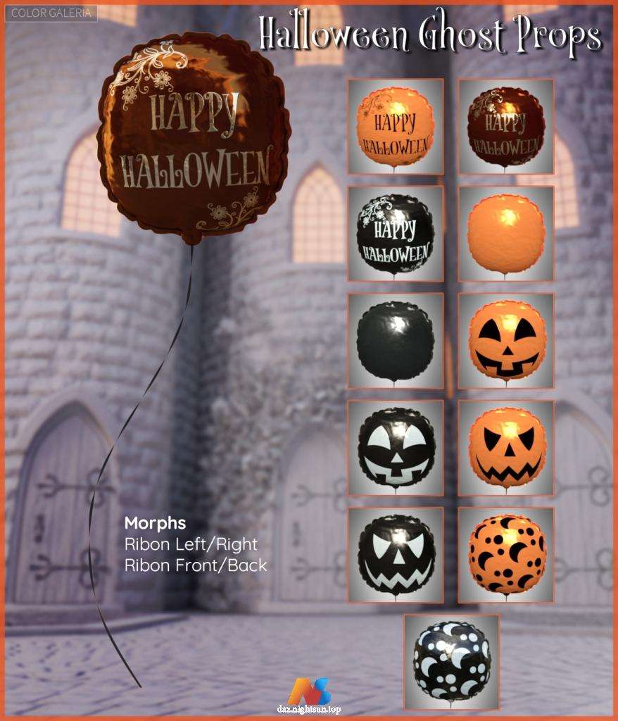 图片[6]-[daz道具] Halloween Ghost Props-DAZ爱好者