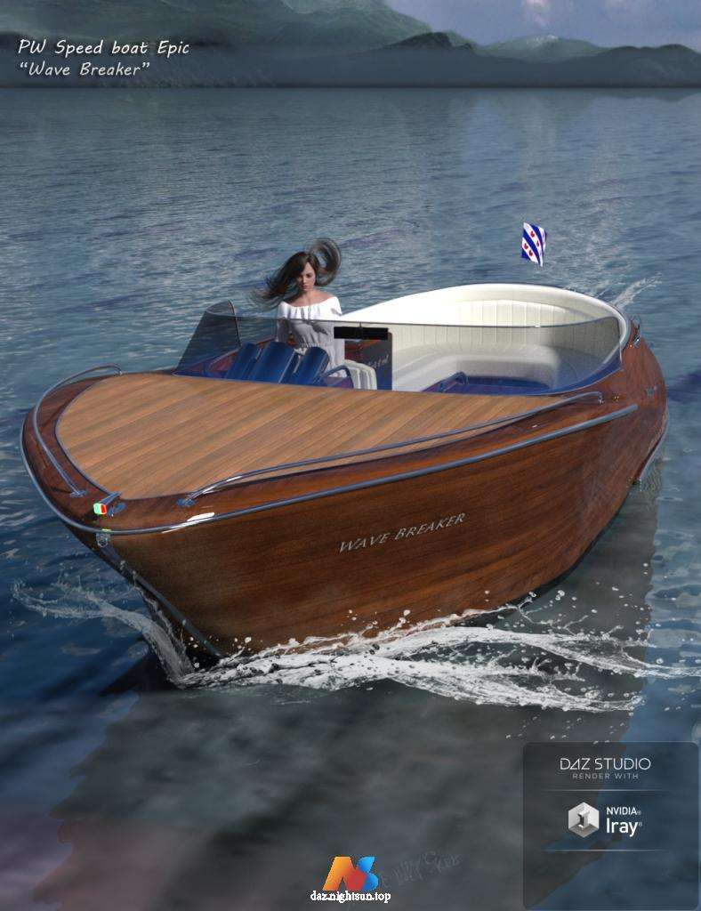 [daz载具] PW Speed Boat Epic 