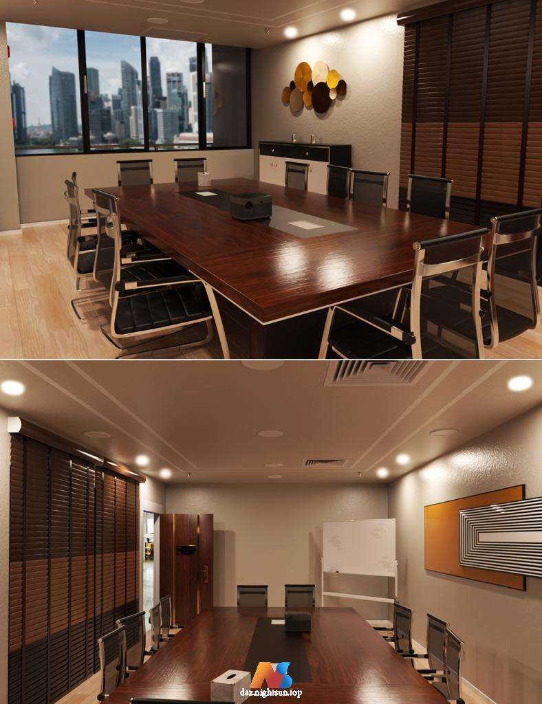 [daz场景] Marina Conference Room-DAZ爱好者