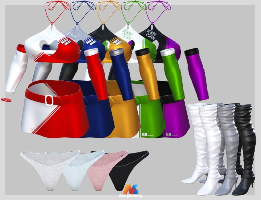 图片[4]-[daz服装] dForce Race Queen Outfit for Genesis8 Female(s)-DAZ爱好者