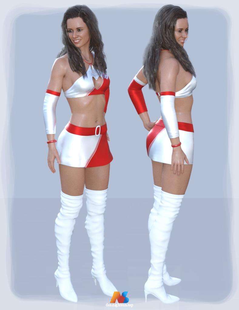 图片[2]-[daz服装] dForce Race Queen Outfit for Genesis8 Female(s)-DAZ爱好者