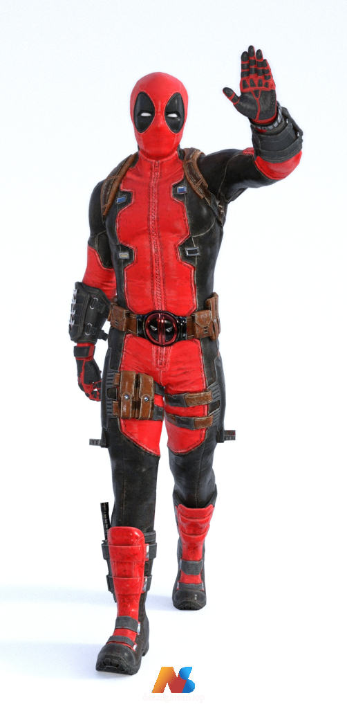 [daz角色] Deadpool for G8M-DAZ爱好者
