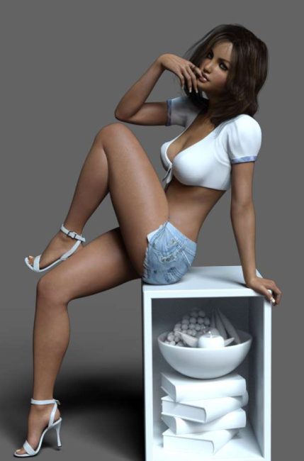 [daz服装] Hot Southern Nights for G8 and G8.1-DAZ爱好者