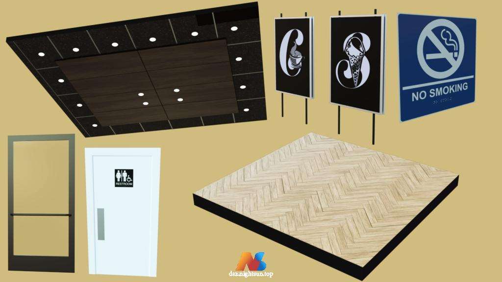 图片[6]-[daz场景] Office Cafeteria-DAZ爱好者