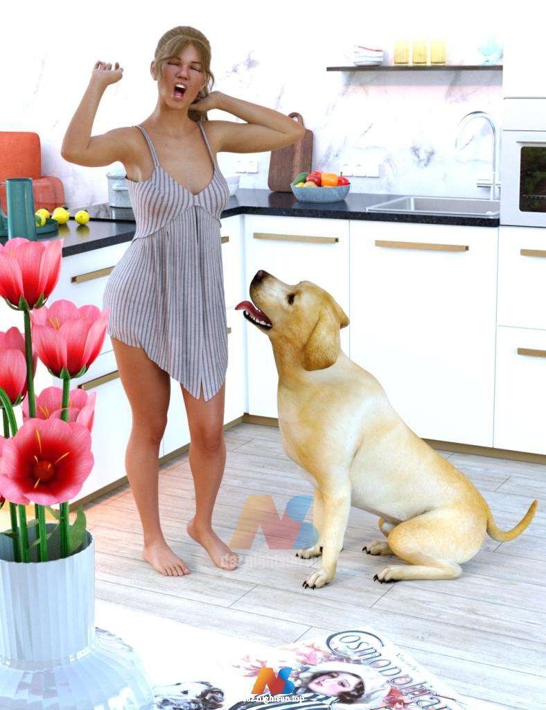 [daz姿势] Casually III Poses for Genesis 8.1 Females-DAZ爱好者