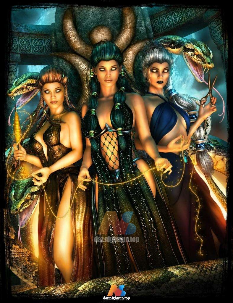 [daz发型] Arcane Alchemy Hair for Genesis 8 Female-DAZ爱好者