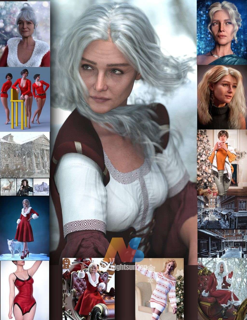 [daz合集] Minerva 9 HD Mega Bundle