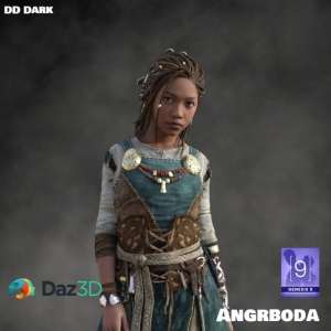 [daz角色]  安格尔伯达-DAZ爱好者