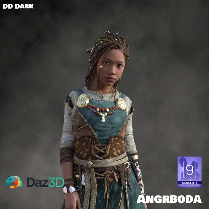 [daz角色]  安格尔伯达-DAZ爱好者