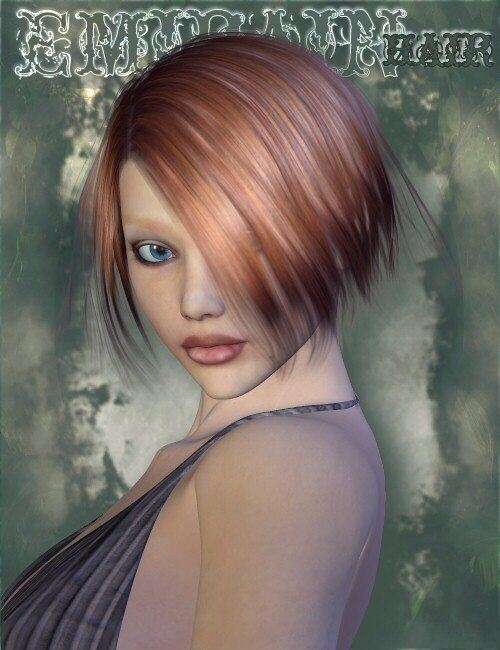 [daz发型] Emirain Hair-DAZ爱好者