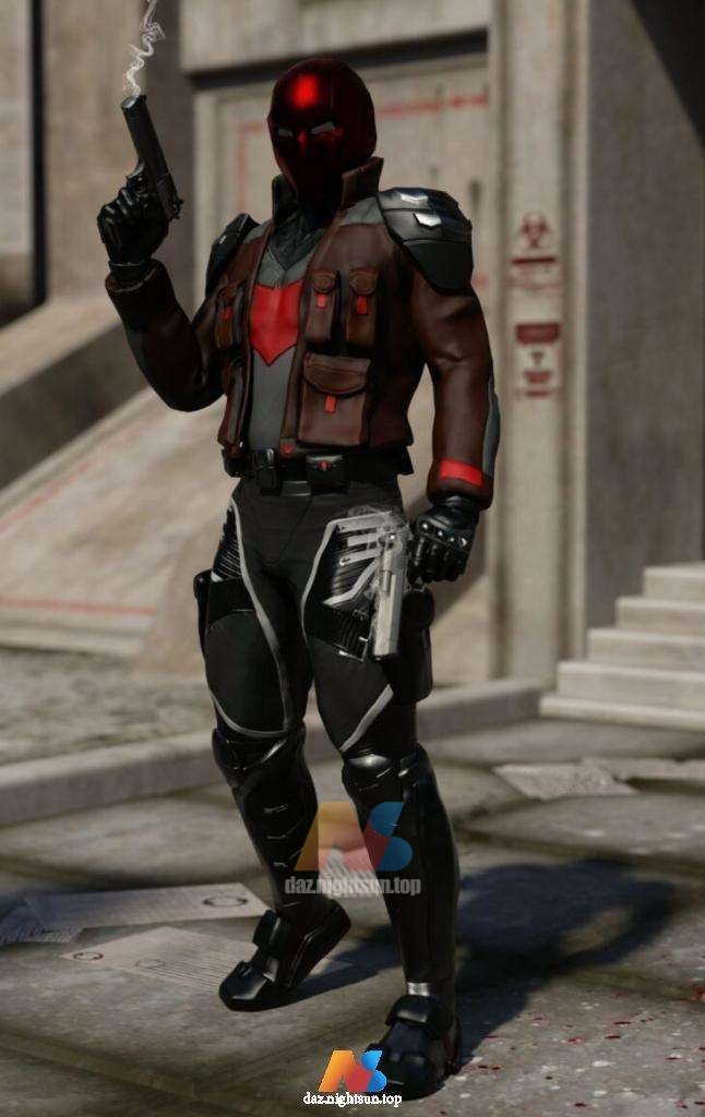 [daz服装] DCUO Redhood For G8M-DAZ爱好者