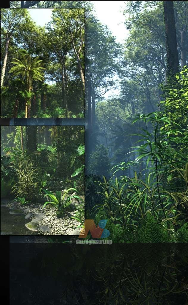[daz环境] Tropical Botanica - Bundle
