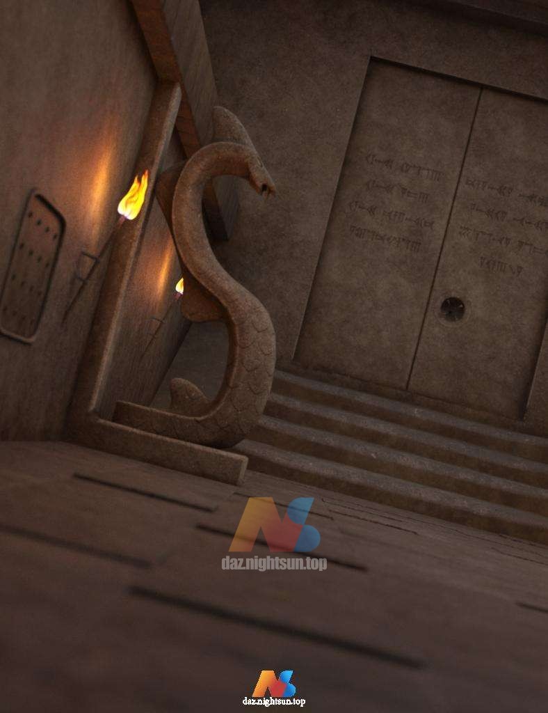 [daz环境] Fantasy Trapped Vault-DAZ爱好者