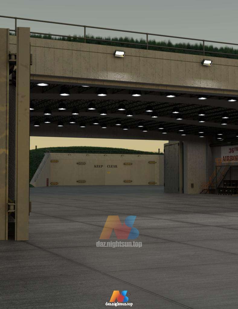[daz环境] Hardened Hangar-DAZ爱好者