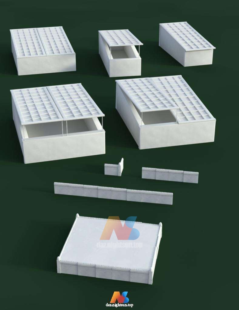 图片[2]-[daz环境] Victorian Garden Cold Frames and Edging Tiles-DAZ爱好者