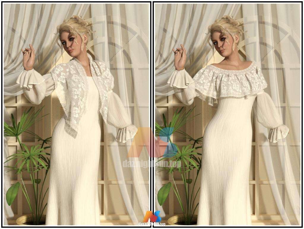 图片[1]-[daz服装] dForce – Adornments A & B for G8F-DAZ爱好者