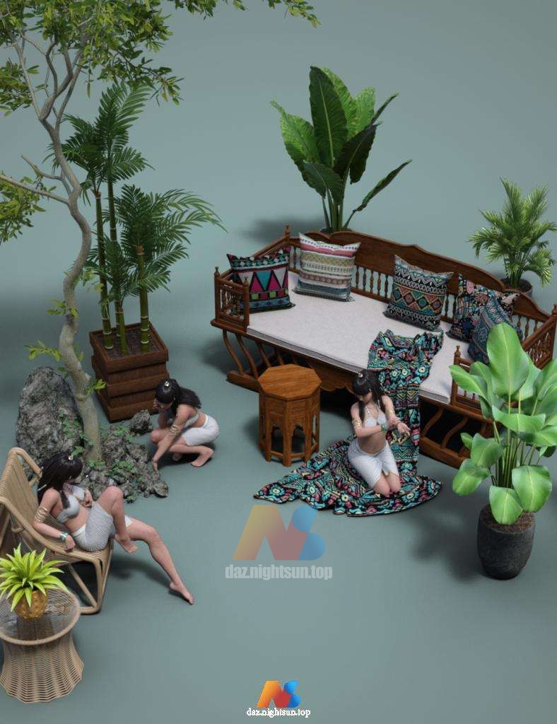 图片[3]-[daz场景] Decorate Scene 02-DAZ爱好者