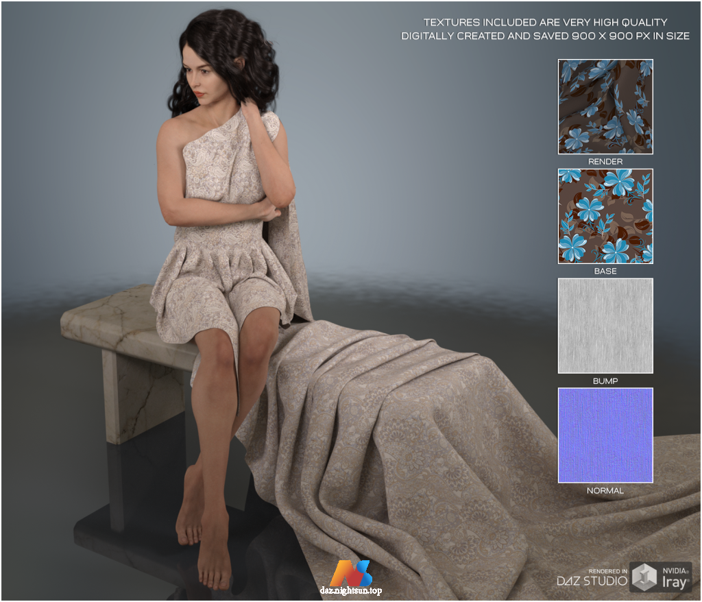 [daz材质] Daz Iray - Vintage Prints-DAZ爱好者