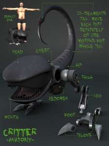 [daz角色] Critter-DAZ爱好者