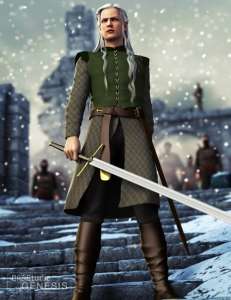 [daz服装] Wolf King for Genesis Male-DAZ爱好者