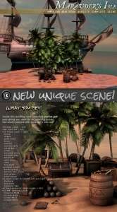 [daz道具] i13 Marauder’s Isle-DAZ爱好者