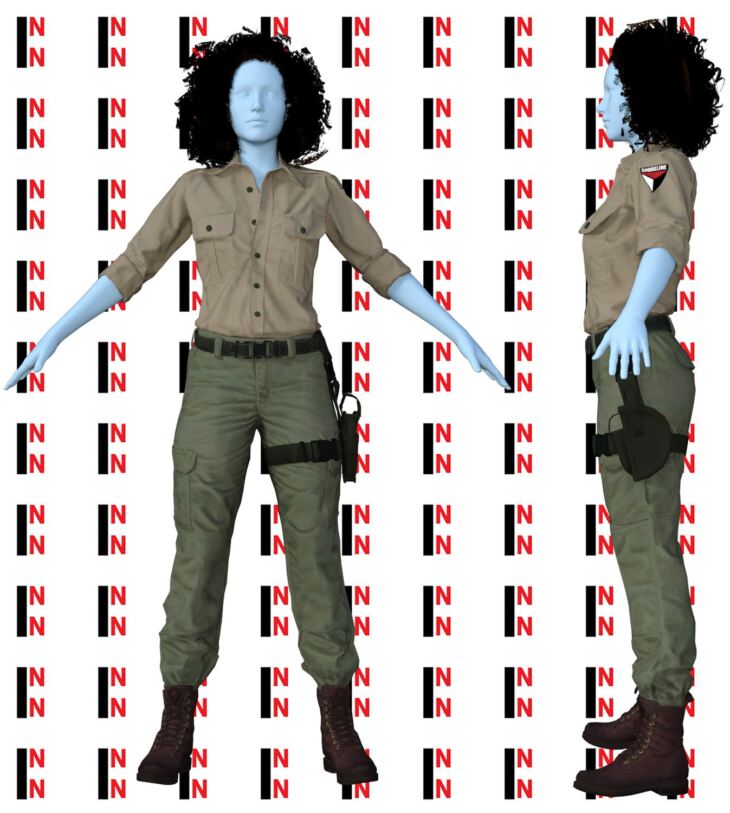 [daz服装] Uncharted Nadine Island Outfit